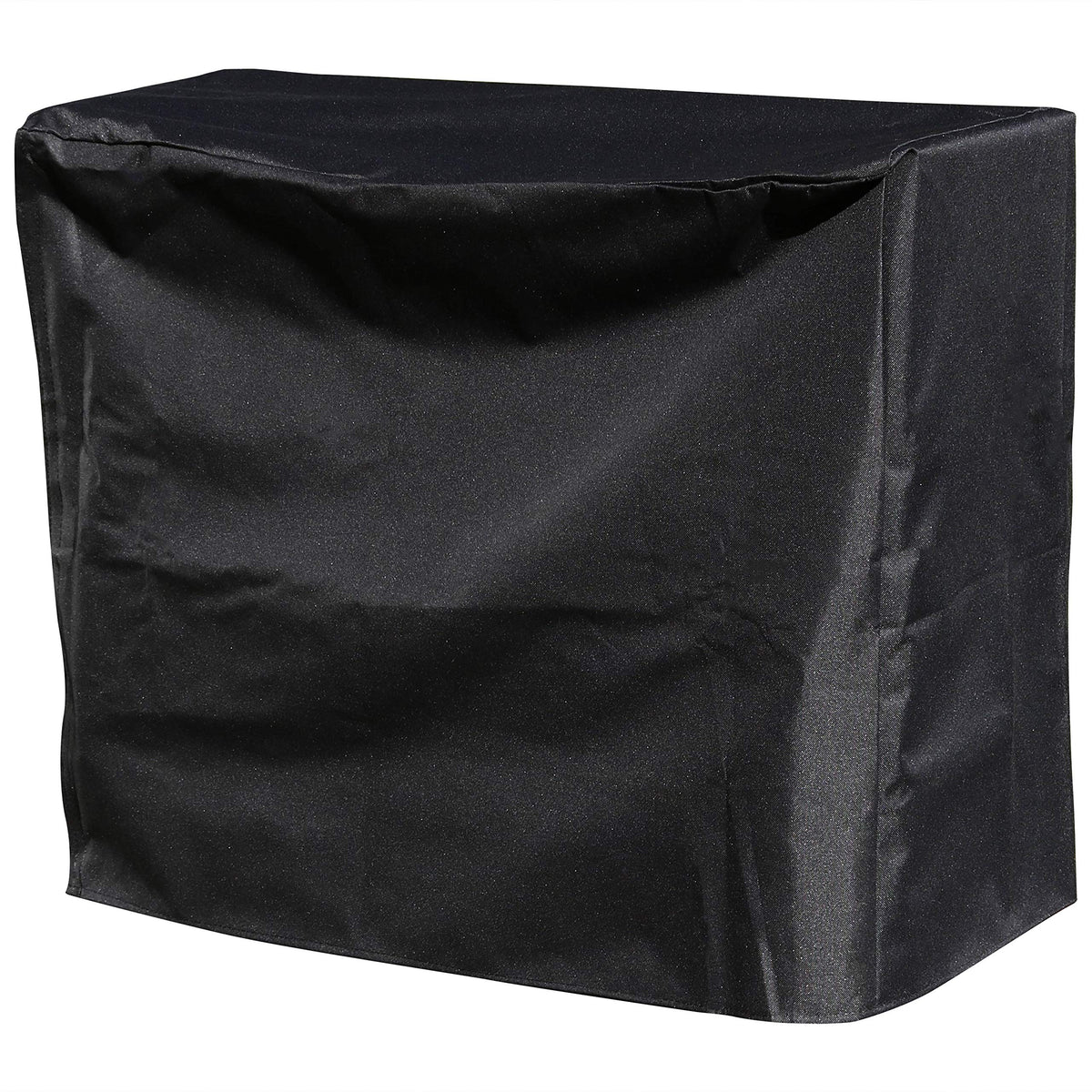Sunnydaze front view of cover showing snug fit and weather protection