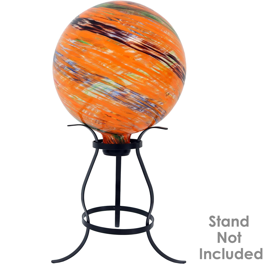 Sunnydaze globe styled on indoor shelf showing versatile display options and charm