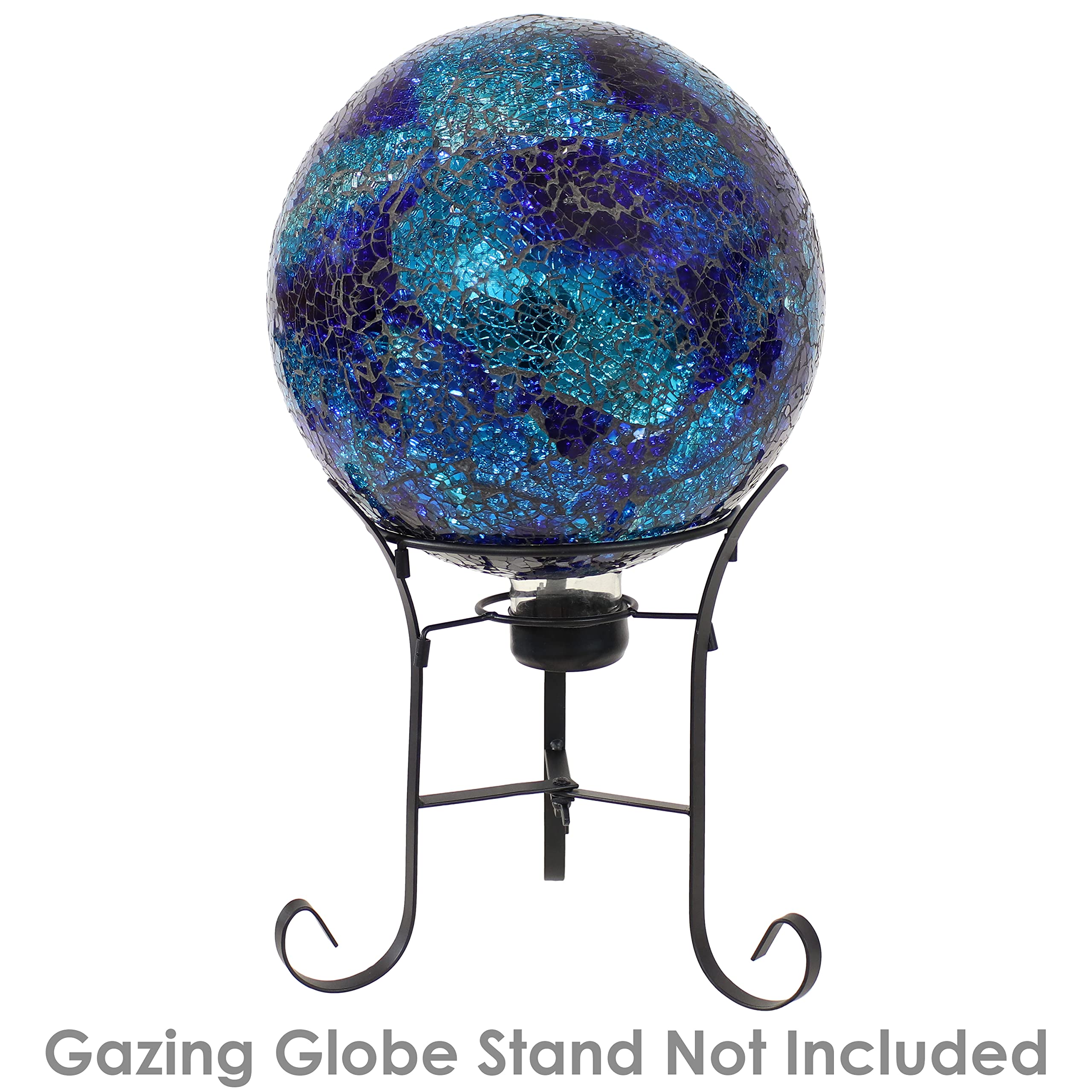Sunnydaze reflective surface catching sunlight to brighten outdoor spaces