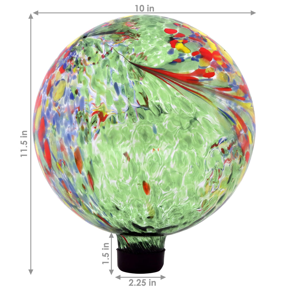 Sunnydaze globe on metal stand showing display option and elevated view