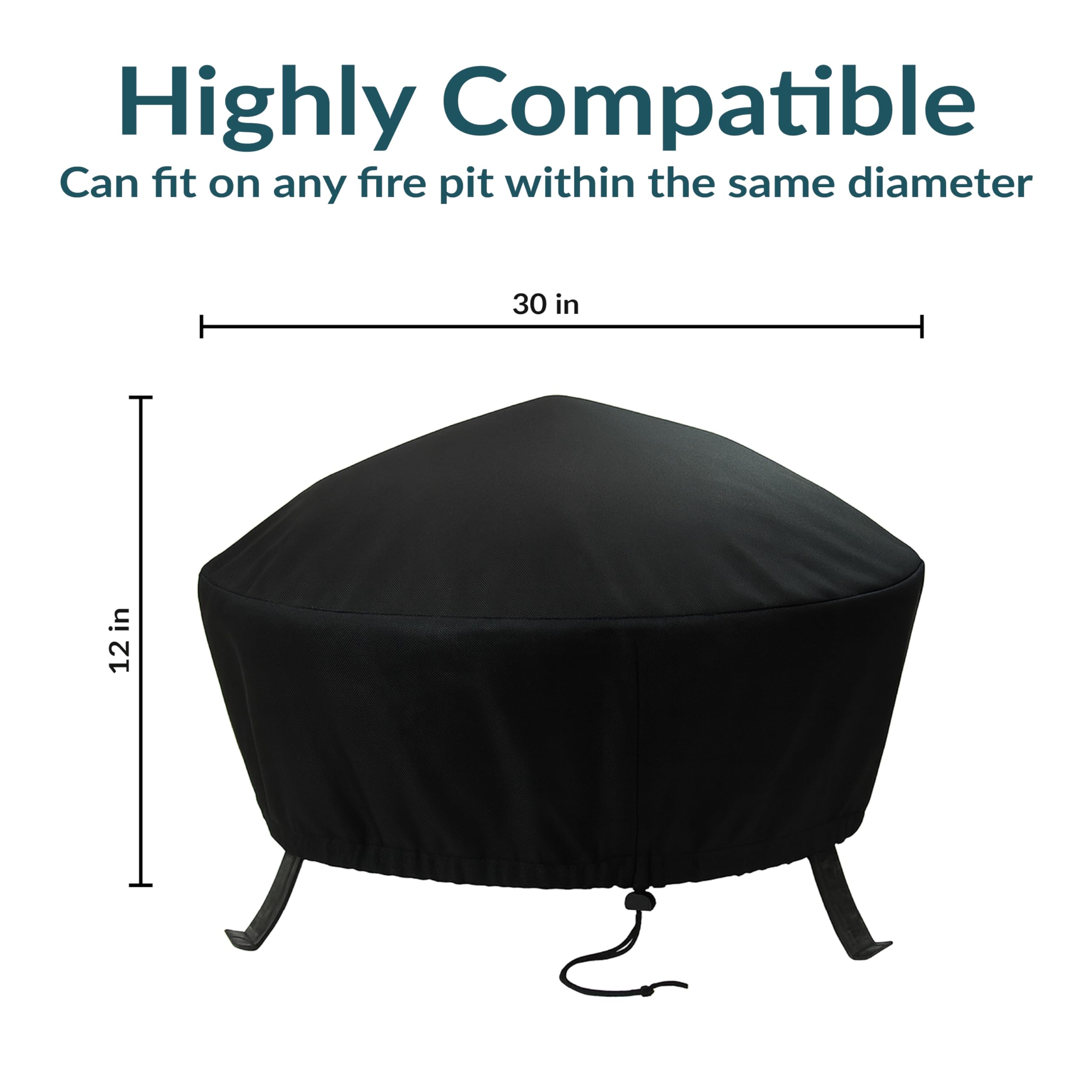 Sunnydaze scale comparison with ruler to show accurate 30-inch sizing benefit