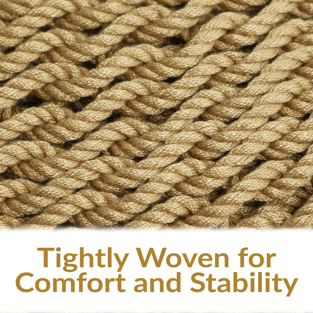 Sunnydaze seat width scale comparison illustrating roomy 40 inch sitting area