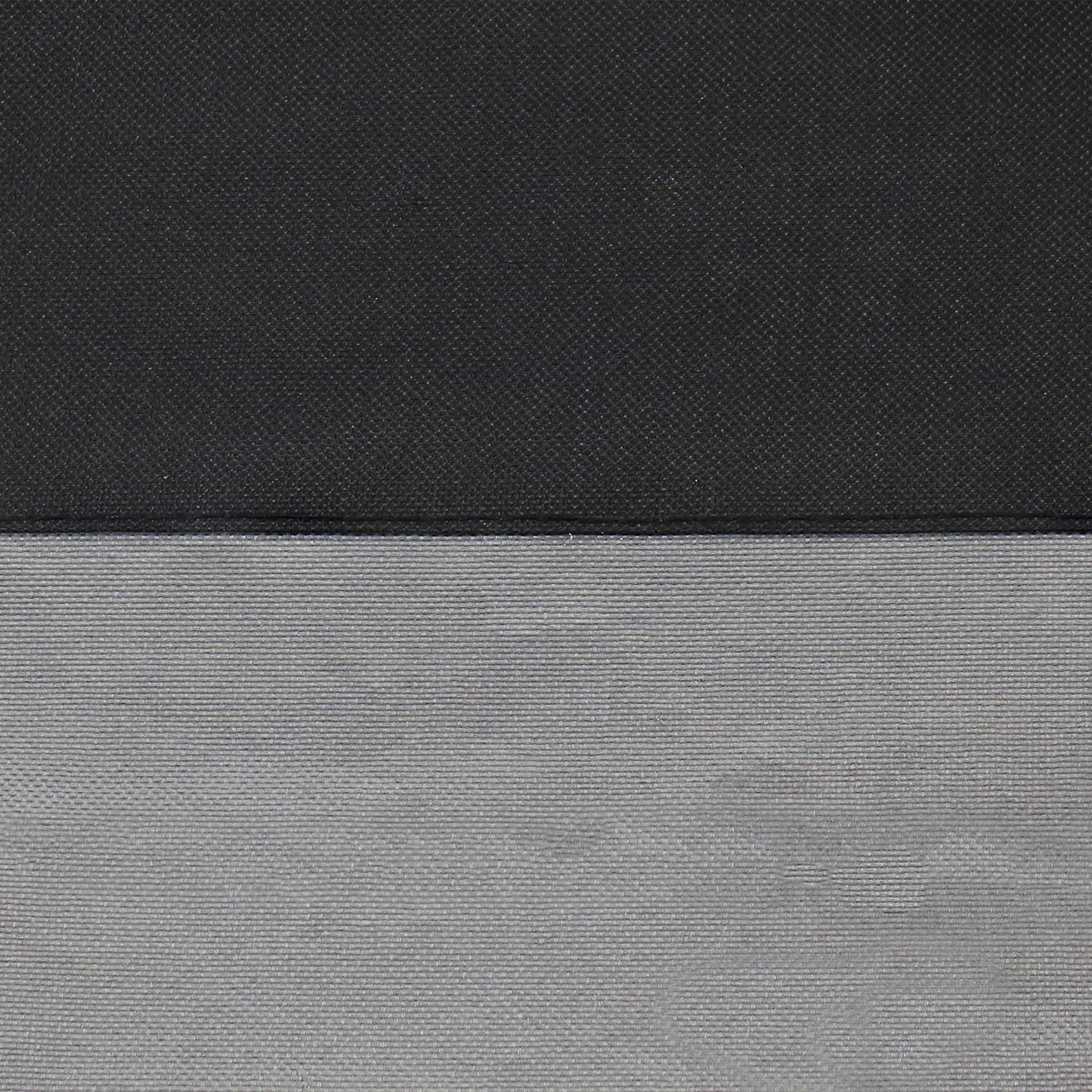 Sunnydaze cover beside chair to show scale, clarifies 48-inch fit