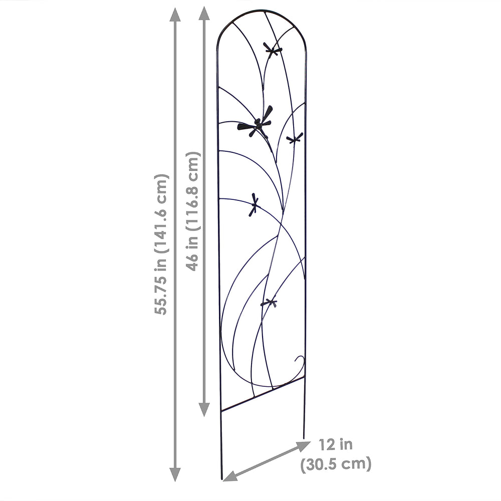 Sunnydaze view of stake and base connection demonstrating sturdy anchoring and easy installation
