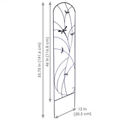 Sunnydaze view of stake and base connection demonstrating sturdy anchoring and easy installation