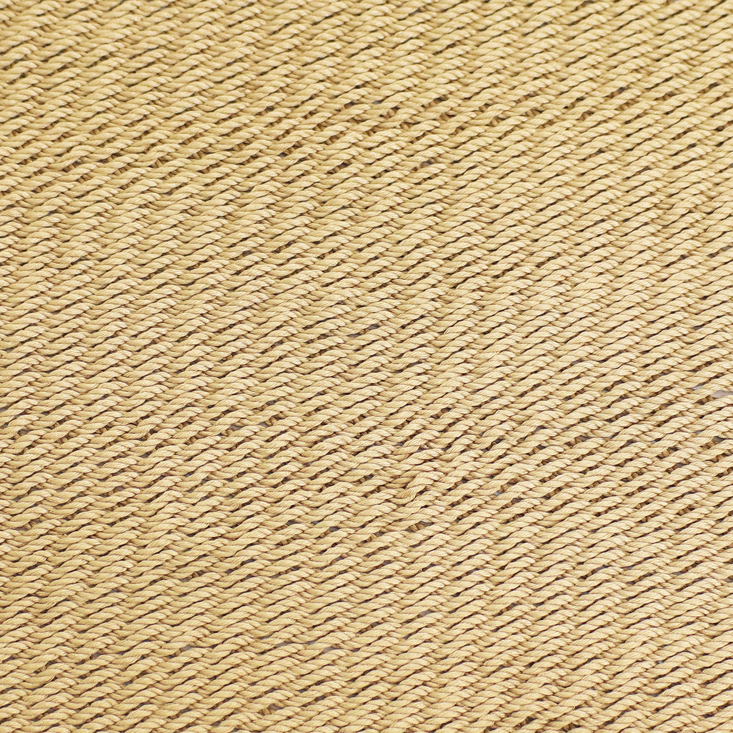 Sunnydaze hammock bed texture closeup showing soft-spun comfort