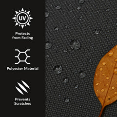 Sunnydaze close-up of waterproof PVC texture that repels moisture