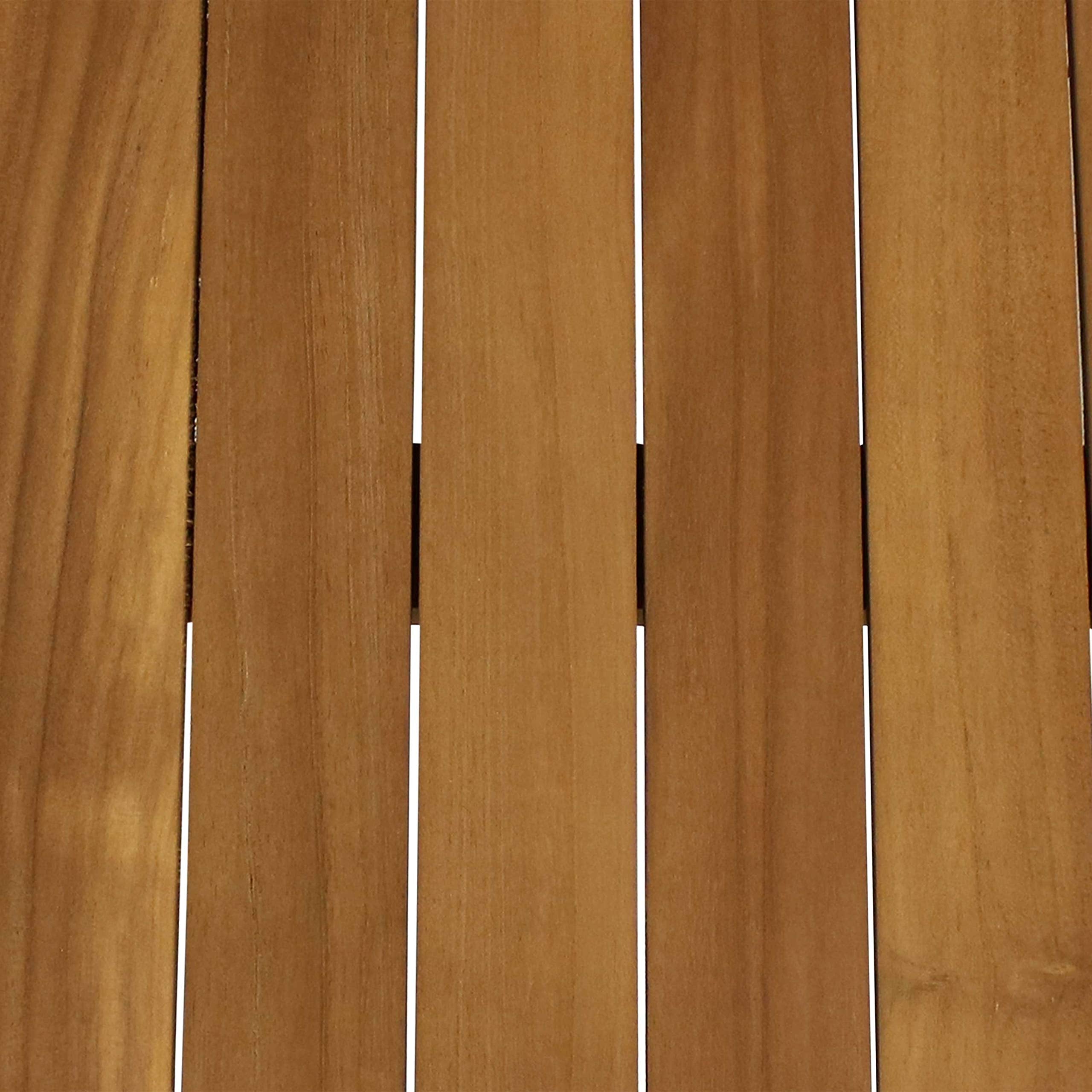 Sunnydaze Decor underside view showing sturdy leg construction and joinery strength