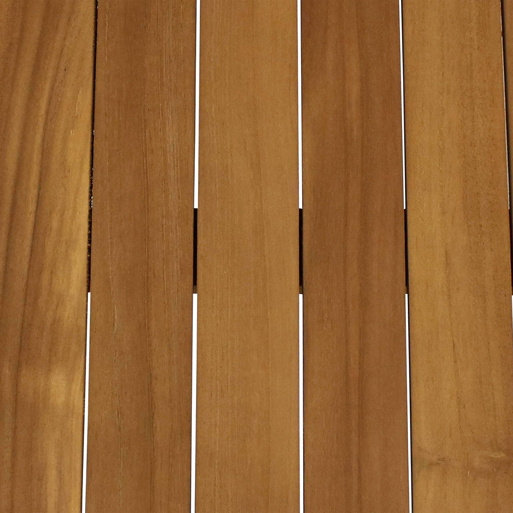 Sunnydaze Decor underside view showing sturdy leg construction and joinery strength