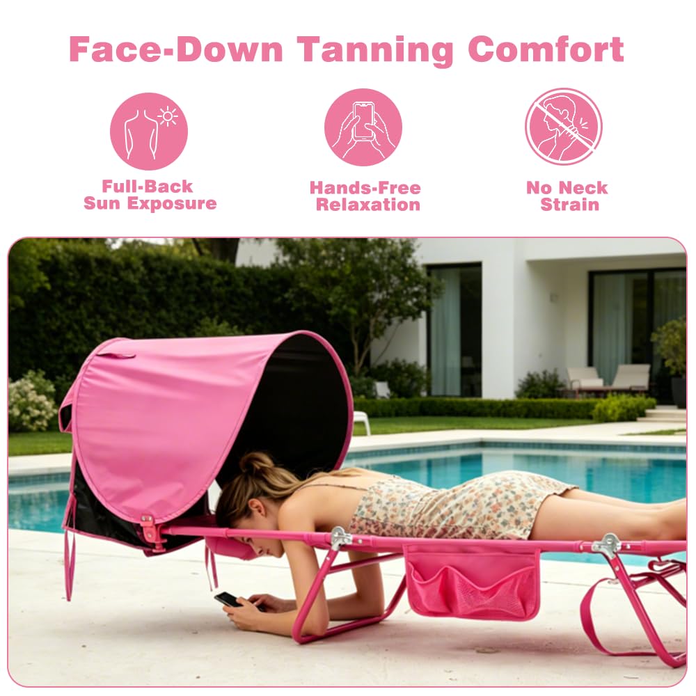 SUNNYFEEL fabric detail 750D Oxford showing durable comfort benefit
