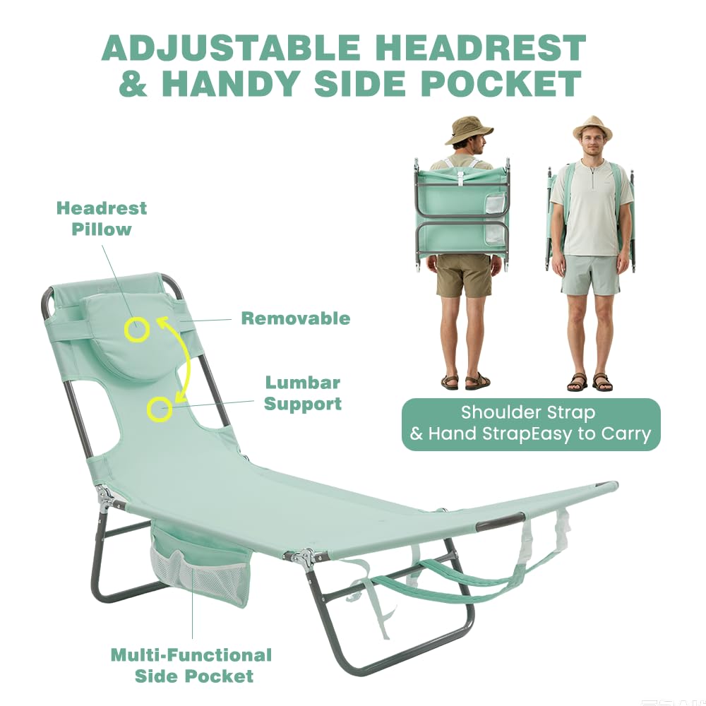 SUNNYFEEL folded compact for trunk storage and easy transport convenience
