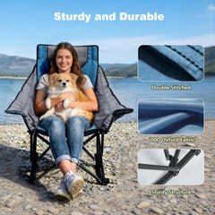 SUNNYFEEL folded chair in shoulder bag for compact, easy transport