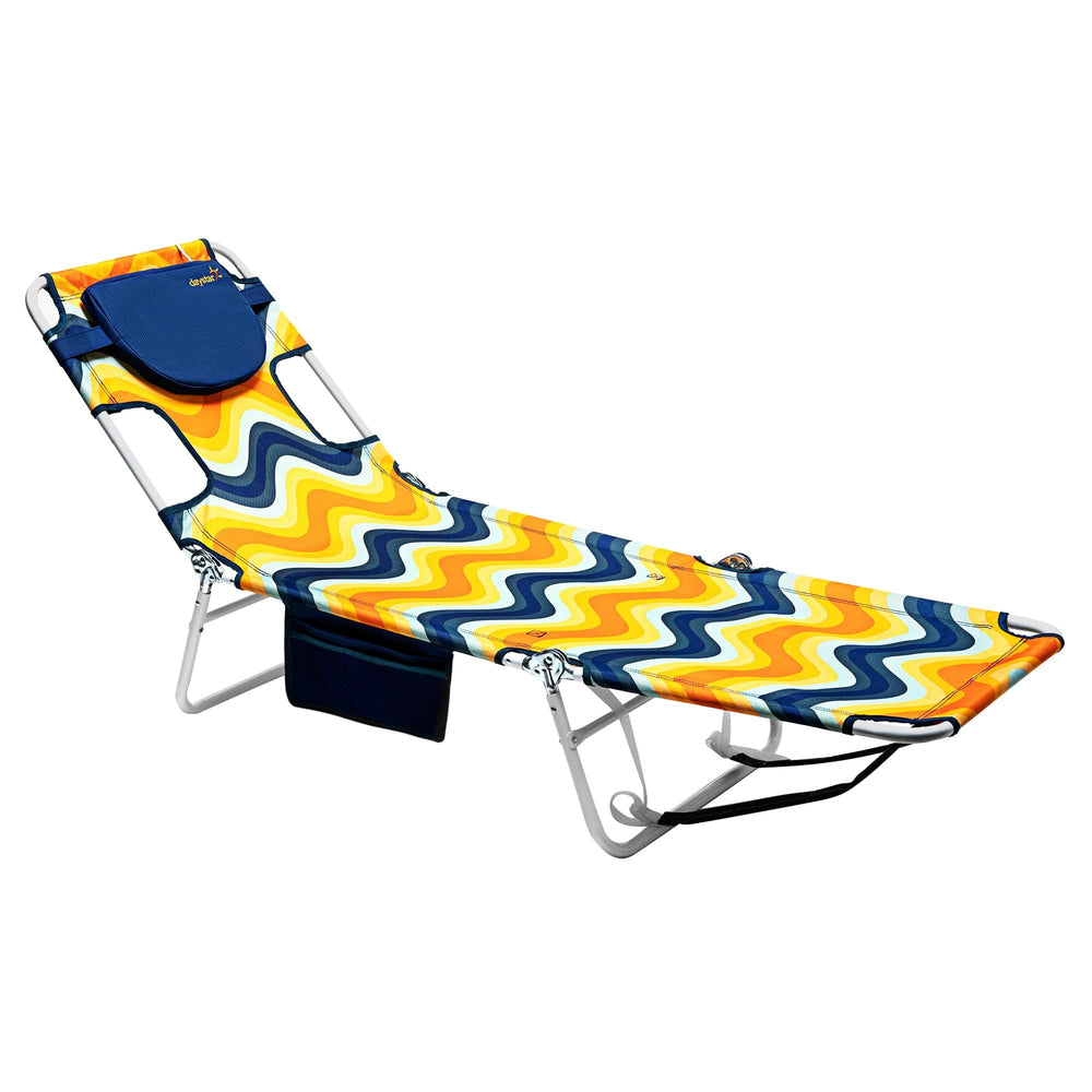 SUNNYFEEL full-length front view showing lounger comfort and stability