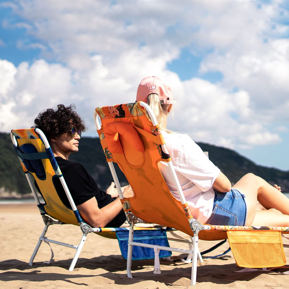 SUNNYFEEL folded chair in car trunk demonstrating compact portability and convenience