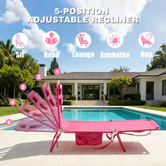 SUNNYFEEL side profile flat position illustrating full-body tanning benefit