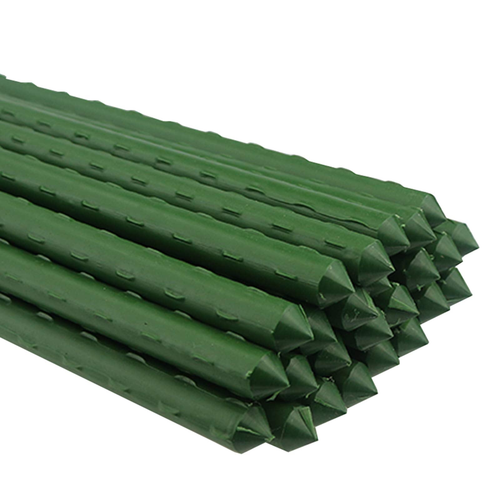 Sunnyglade 48in stakes front pack showing quantity and usable supports