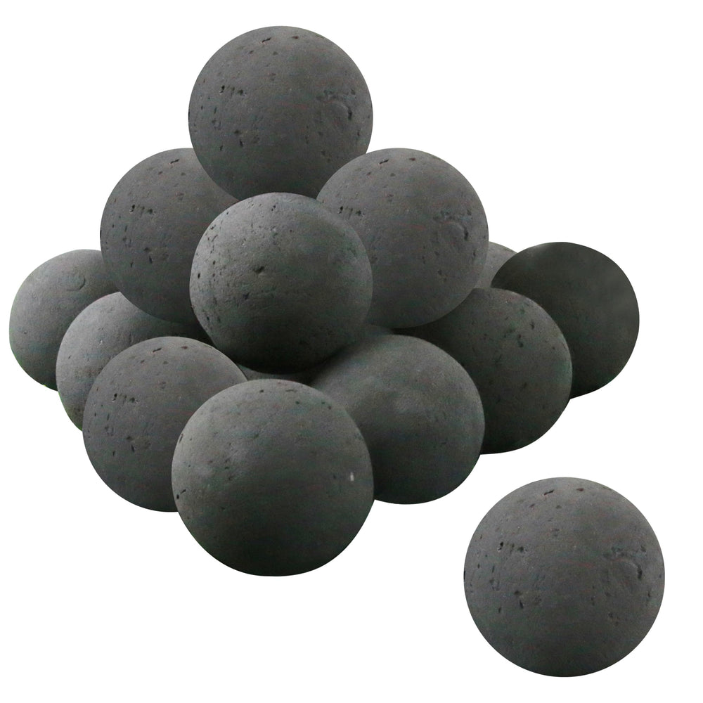 Sunnyglade front packaging showing set of 15 fire balls and compact storage benefit