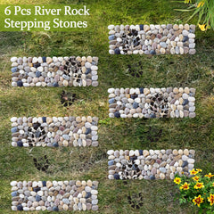 Sunnyglade stones arranged in a garden path illustrating flexible layout options