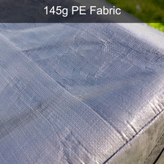 Sunnyglade sloped roof shedding water to protect carport contents effectively