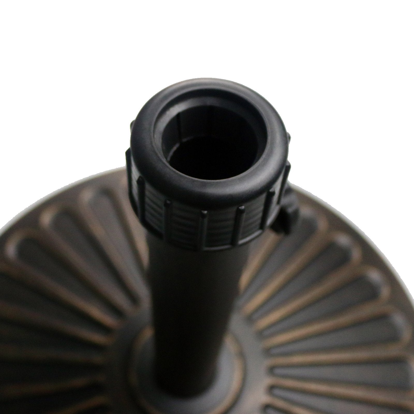 Sunnyglade underside showing coupler access and easy installation benefit