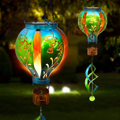 SUNNYPARK front view hot air balloon lantern showing colorful gradient