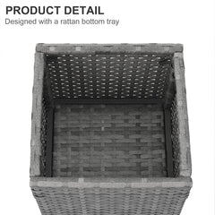 SUNNYPARK planters on a patio creating elevated greenery and design impact