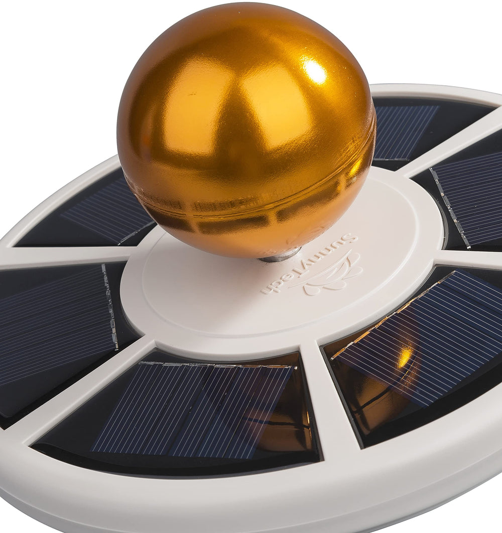 Sunnytech detailed shot of 20 LED array, delivers brighter, broader flag lighting