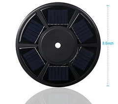 Sunnytech top-down image of 20 LED array delivering brighter, even flag illumination