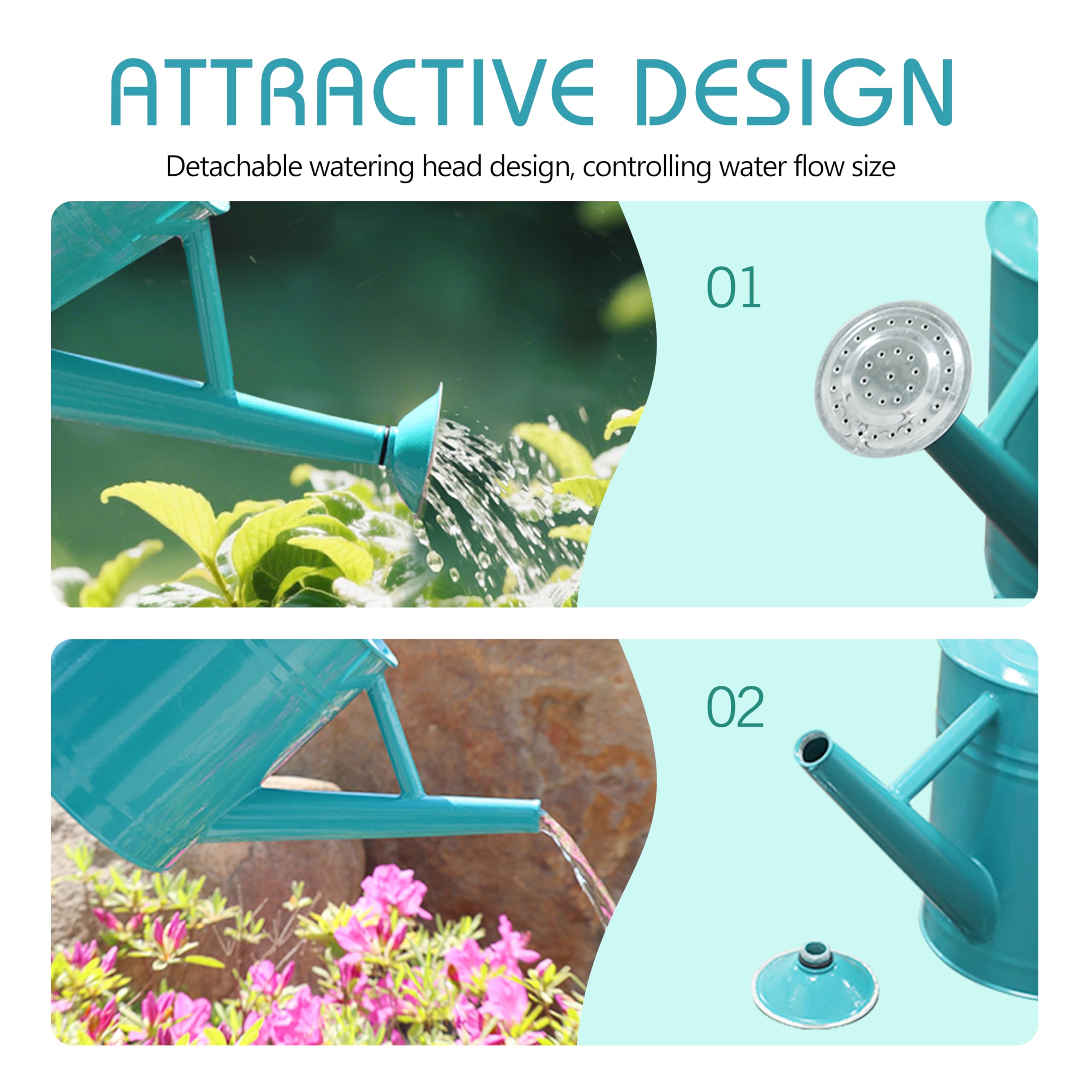SunnyTong top view of freestanding fill hole showing quick refill benefit