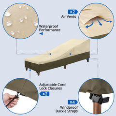 SunPatio click-close buckle securing cover against wind and movement