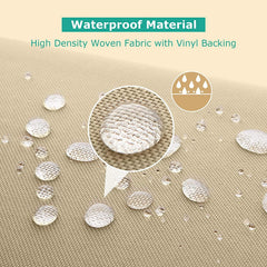 SunPatio taped seam detail proving waterproof seam protection benefit