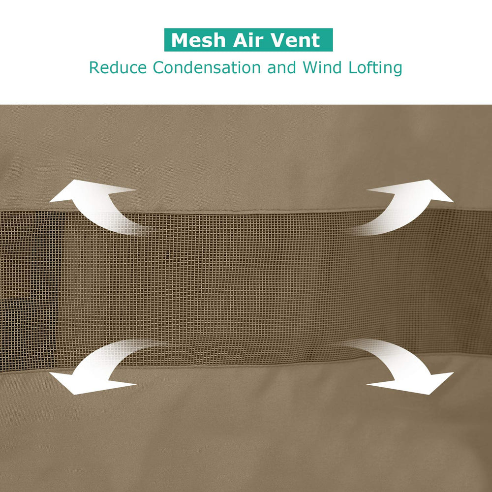 SunPatio FadeStop fabric texture resisting sun fade and wear