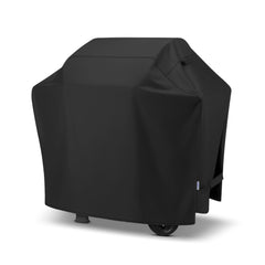 SunPatio front view of full grill cover protecting against weather