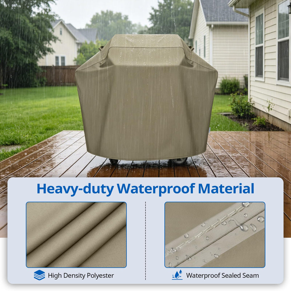 SunPatio waterproof sealed seam detail demonstrating leak protection
