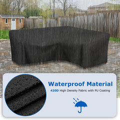 SunPatio seam and stitch detail demonstrating reinforced durability benefit