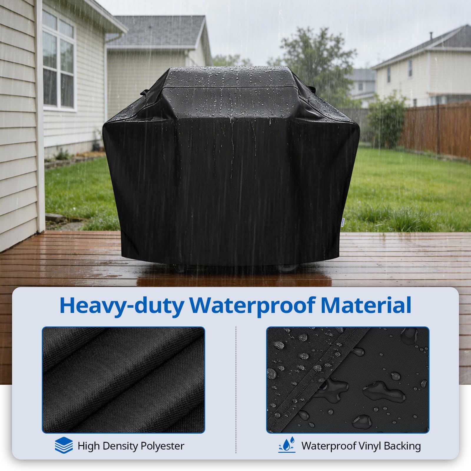 SunPatio side handle detail for easy removal and practical use