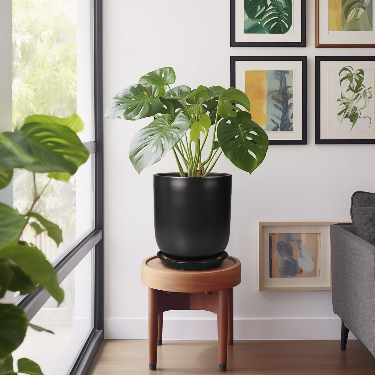 SUNPOTFOR textured glaze close-up highlighting durable ceramic finish and visual depth