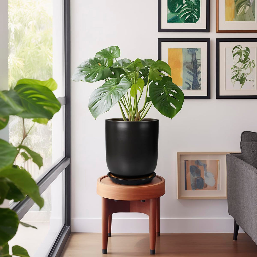 SUNPOTFOR textured glaze close-up highlighting durable ceramic finish and visual depth