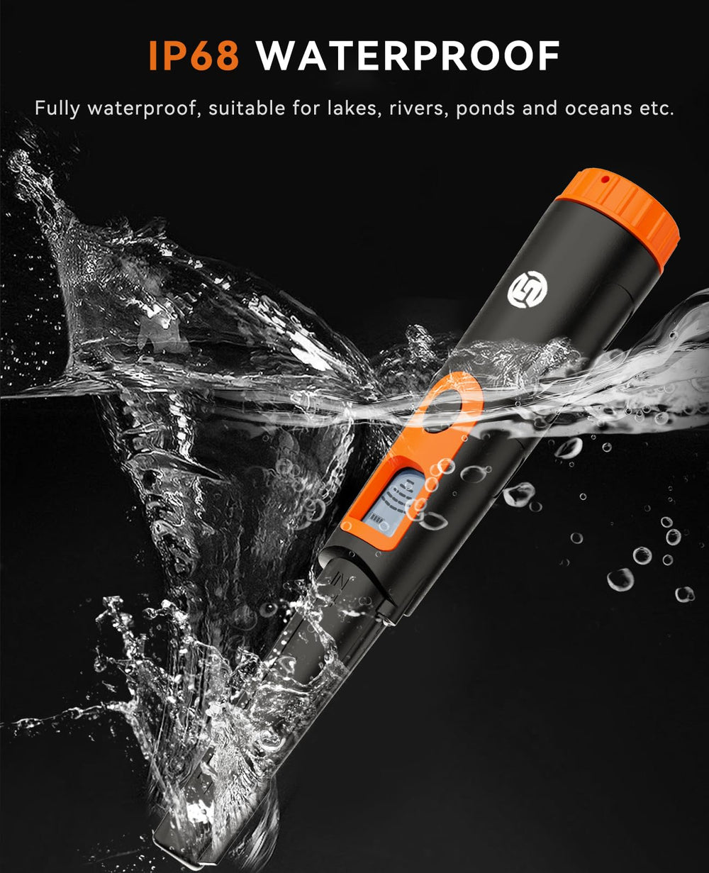 SUNPOW held in hand for scale showing compact 11-inch size and easy handling