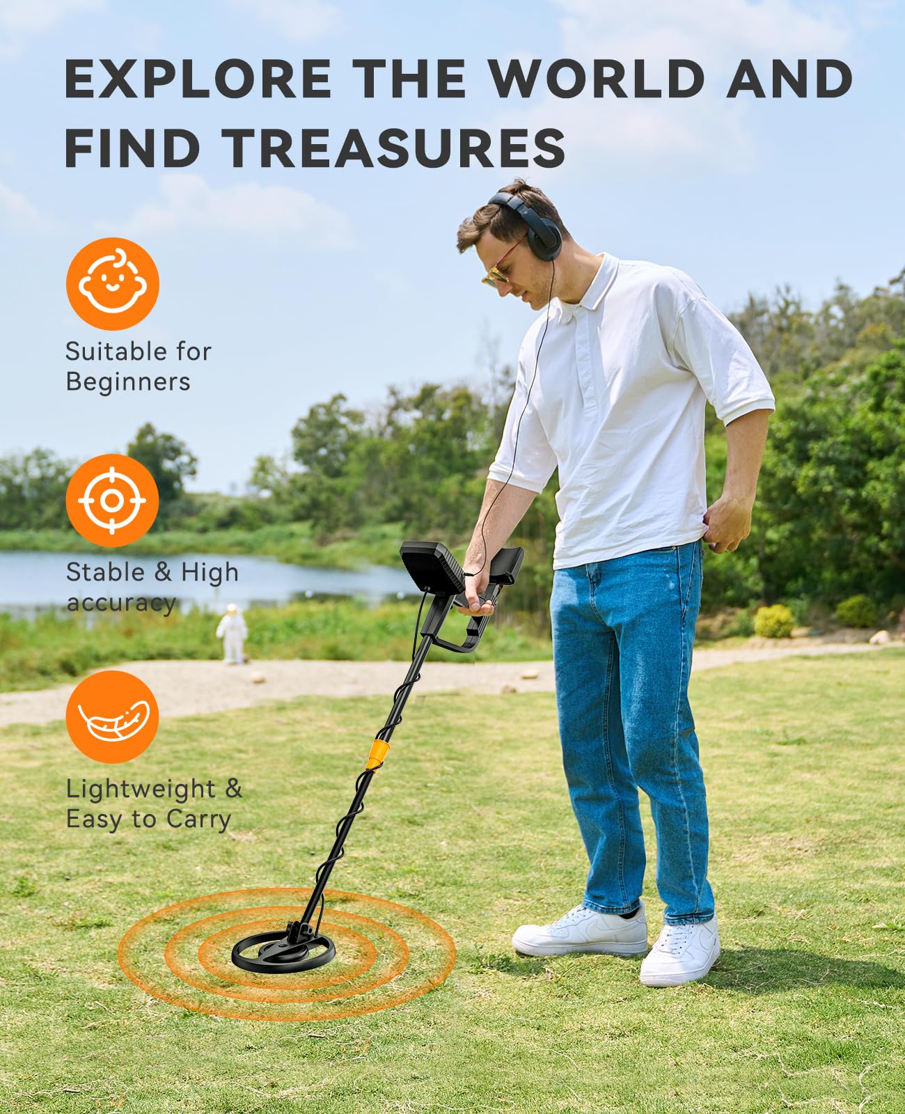 SUNPOW MD13 pinpoint mode in use for accurate target location