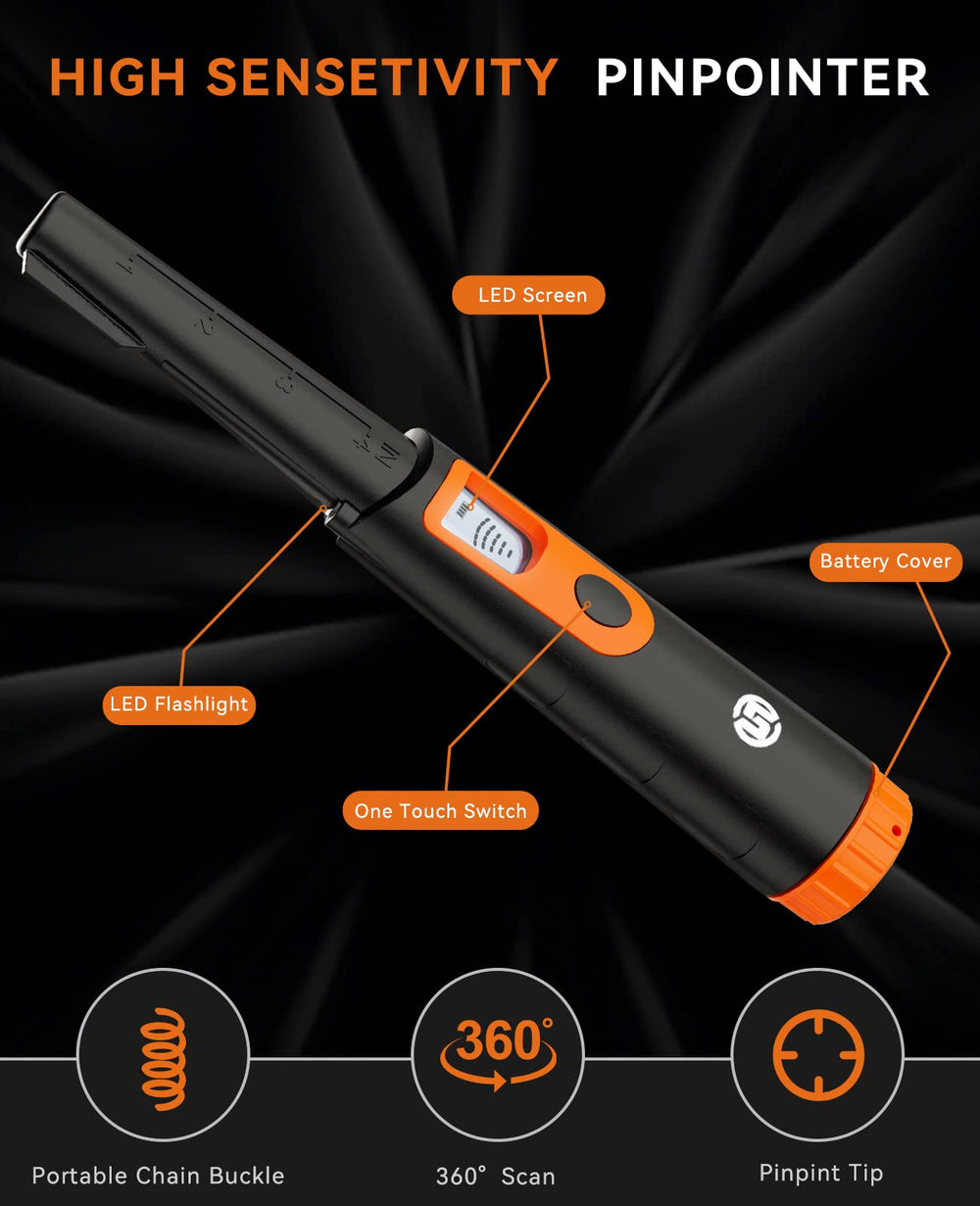 SUNPOW LCD signal bar and LEDs displaying strength, aiding accurate target distance judgment