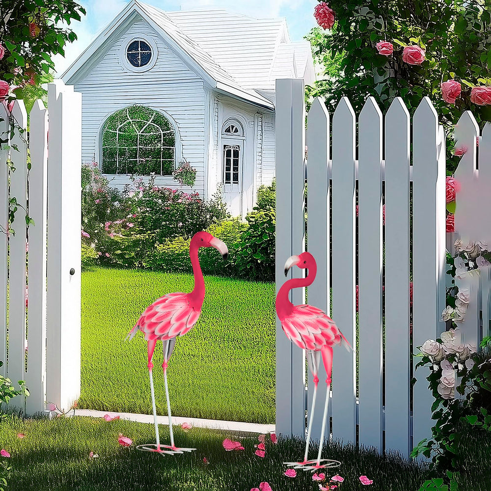SUNREEK close-up of flamingo paint gradient highlighting lifelike layered color
