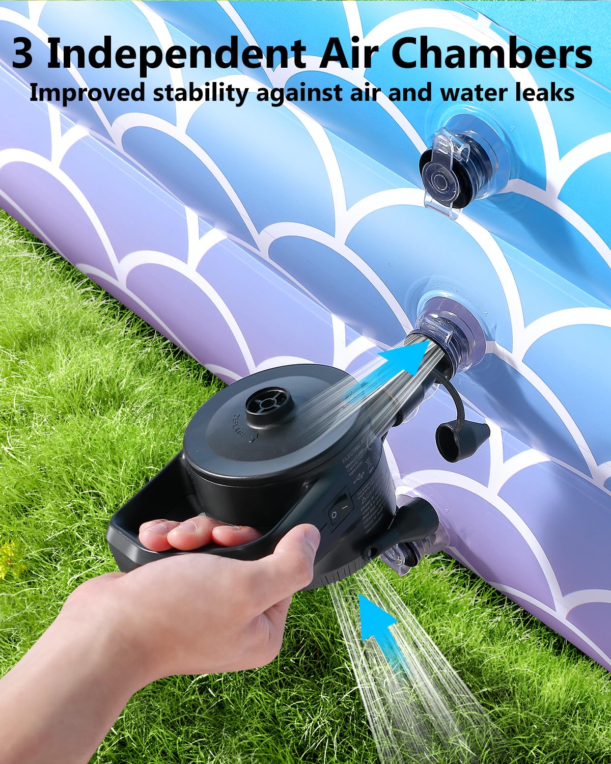 Sunrio deflated folded pool compact for storage and easy off-season packing
