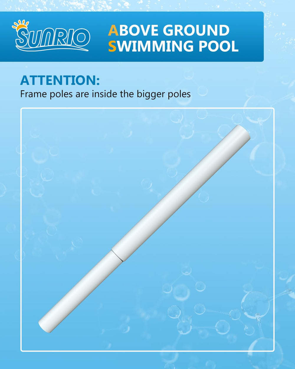 Sunrio family enjoying pool demonstrating social fun and safe shallow depth