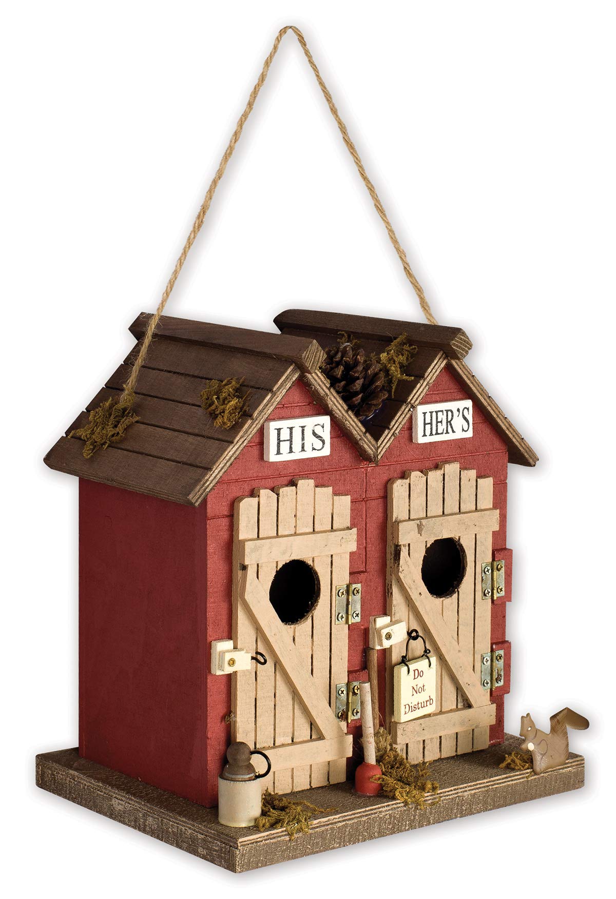 Sunset Vista Designs front view showing His & Hers details and rustic charm