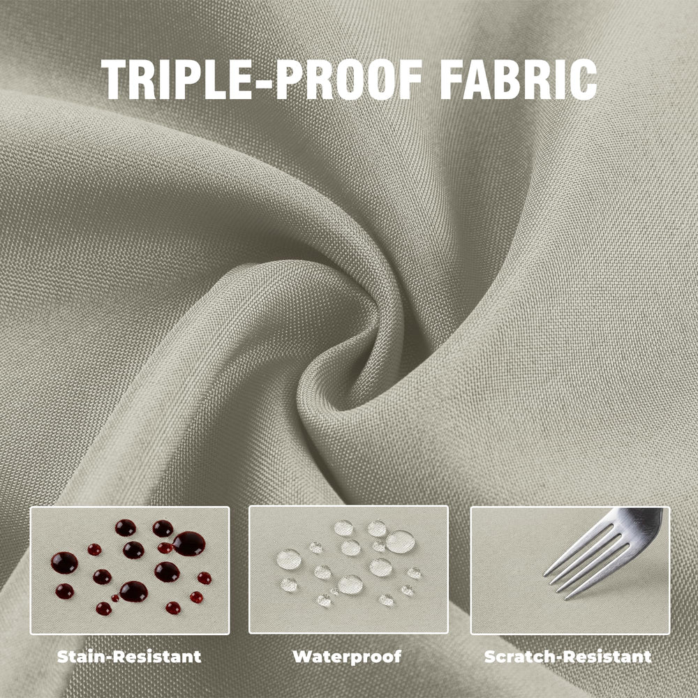Sunshelf fabric repelling light rain for quick-dry outdoor reliability