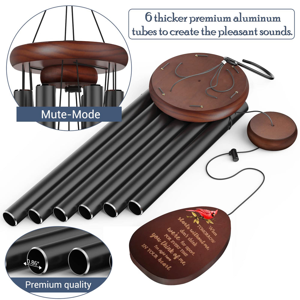 Suntimber hardwood striker and S-hook view for adjustable sound control and easy hanging