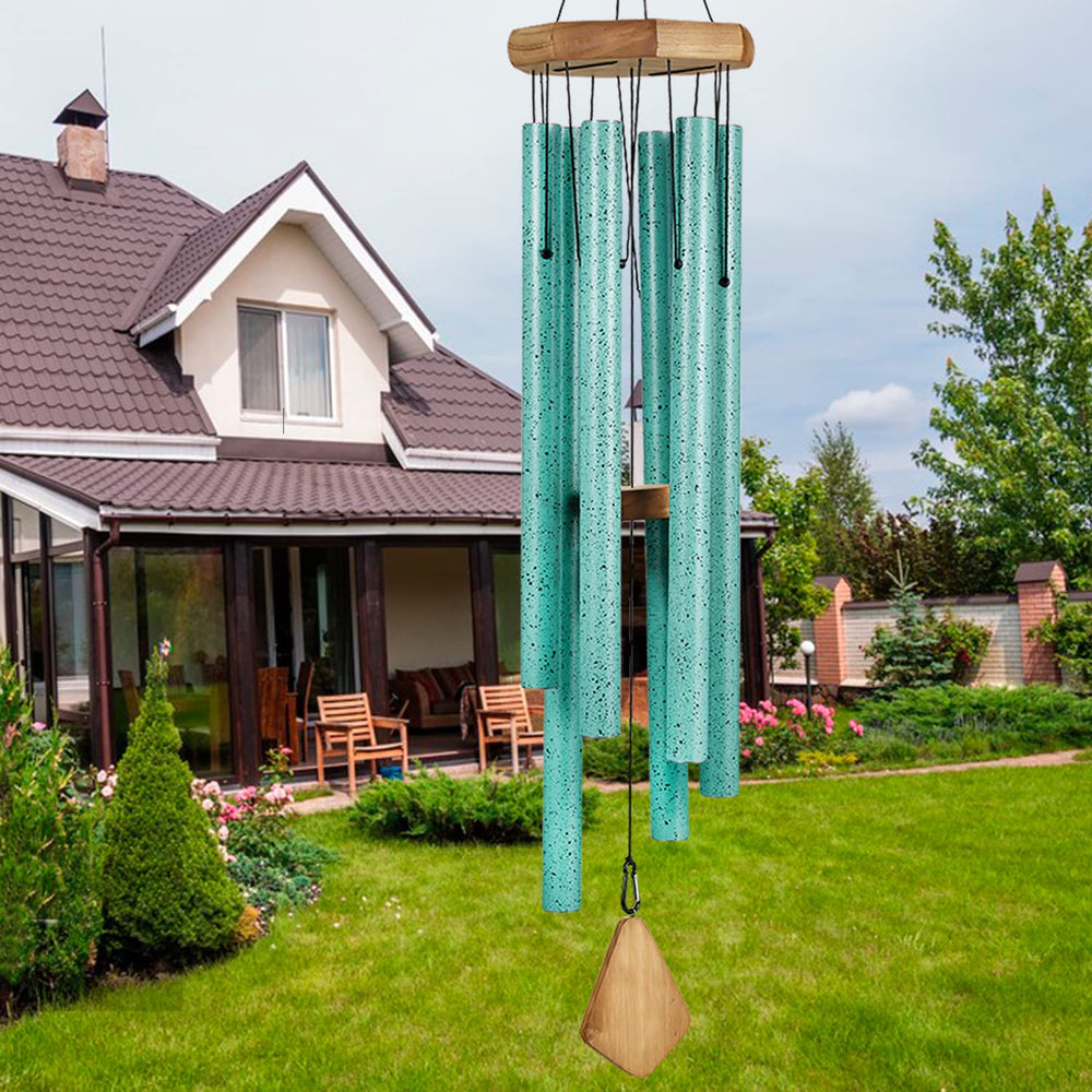 Suntimber next to a chair showing 42-inch scale for choosing proper hang height