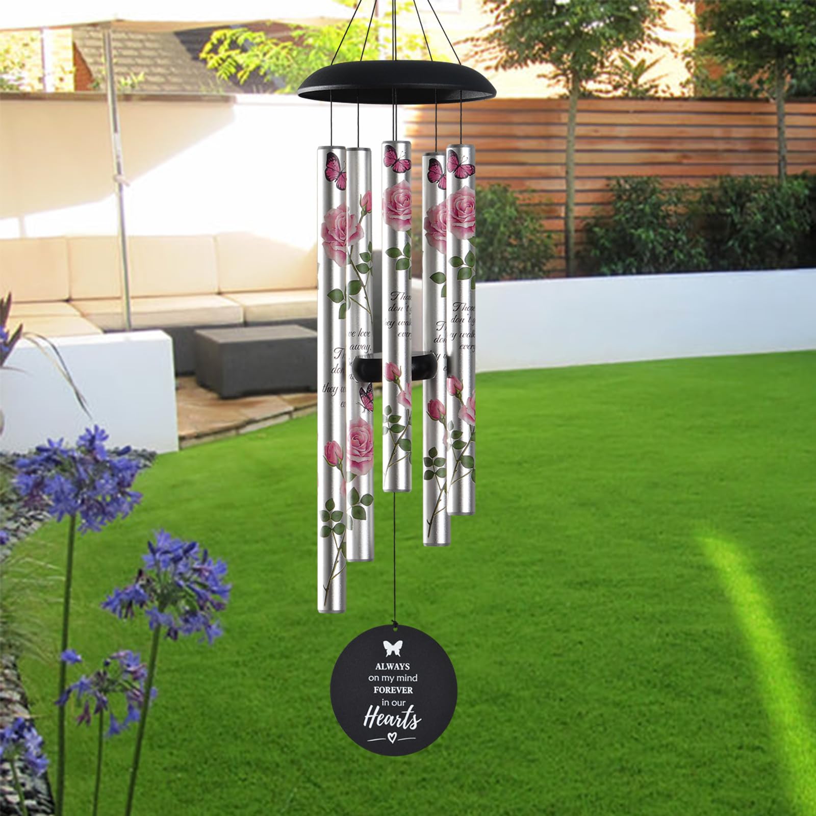 Suntimber close-up of plastic striker offering adjustable, gentle tones