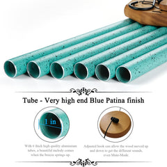 Suntimber wind catcher shown removable for customization and easy engraving